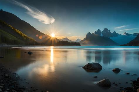 Impresionante Fotograf A De Naturaleza Generada Por Ia Que Captura La