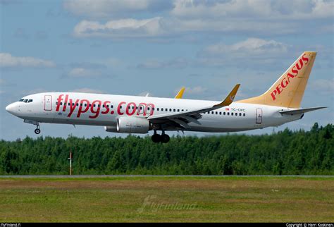 TC CPC Boeing 737 82R Pegasus Airlines 03 07 2022 FlyFinland Fi