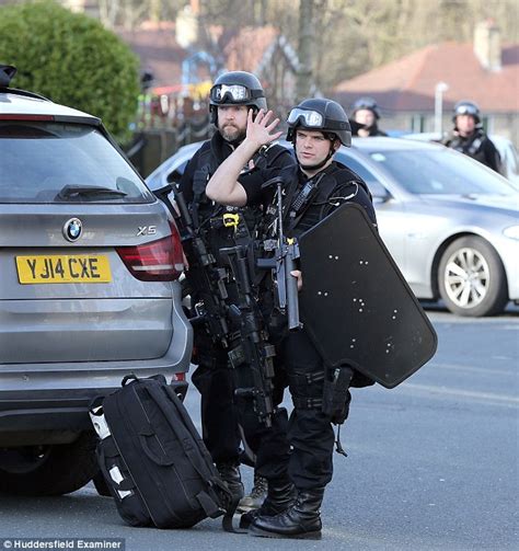 Huddersfield Man Arrested After Standoff With Armed Police Daily Mail