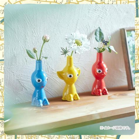 《小巴趴趴造》正品現貨！日本～任天堂皮克敏 Nintendo Pikmin 皮克敏造型花瓶 蝦皮購物