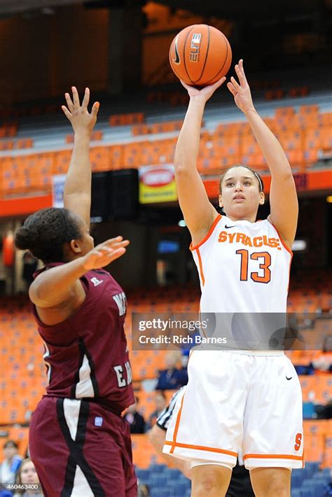 Brianna Butler Of The Syracuse Orange Takes A Shot Around Rachel