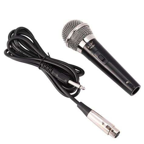 Professional Handheld Wired Dynamic Microphone Clear Voice For Karaoke