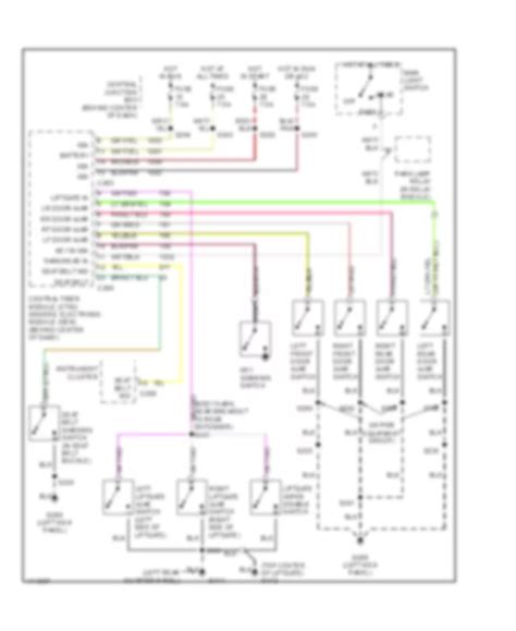 Warning Systems Ford Explorer 1999 System Wiring Diagrams Wiring Diagrams For Cars