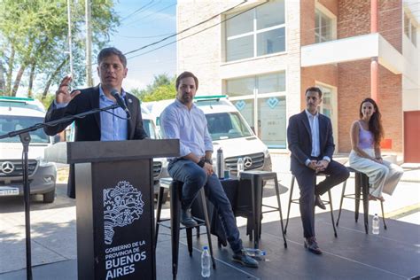 Juli N Lvarez Y Axel Kicillof Lanzaron El Sistema Emergencias Lan S