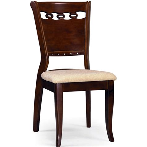 USA Made Amber Side Wood Restaurant Chair