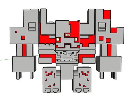 Redstone Monstrosity 3d Model 3d Printable Cgtrader