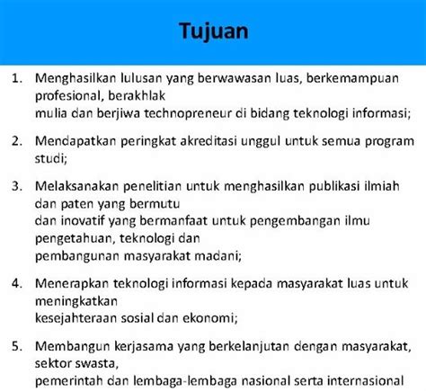 Tujuan Dan Sasaran