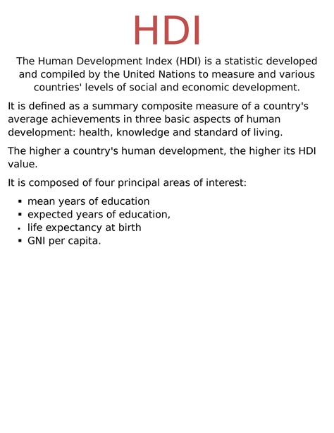 Eco Hdi This Is A Small Project On Human Development Index Hdi The