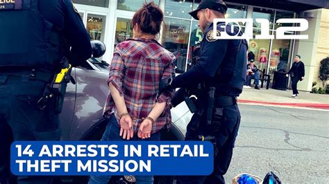 14 Arrested In Retail Theft Mission At Cascade Station Youtube