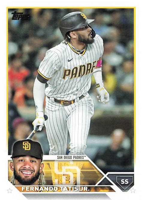 2023 Topps 23 Fernando Tatis Jr Trading Card Database