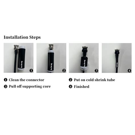 Insulation Silicone Rubber Cold Shrink Tube For Cable Connector China