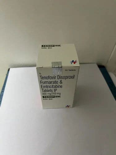 Tenof Em Tenofovir Disoproxil Fumarate And Emtricitabine Tablet