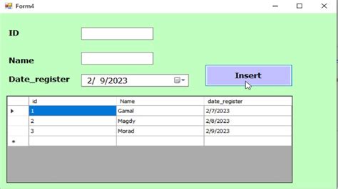 How To Insert Value With Format MM Dd Yyyy From Datetimepicker To