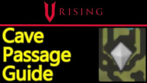 V Rising Cave Passage Guide YouTube