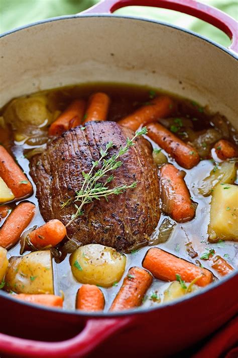 Best Ever Pot Roast with Carrots and Potatoes Recipe | Little Spice Jar