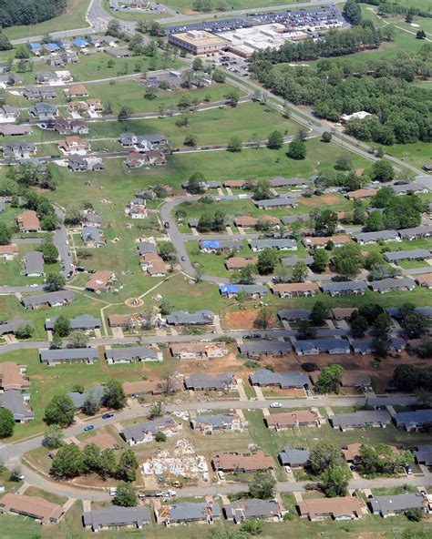 Photo essay: Aerial photography shows damage at Little Rock AFB ...