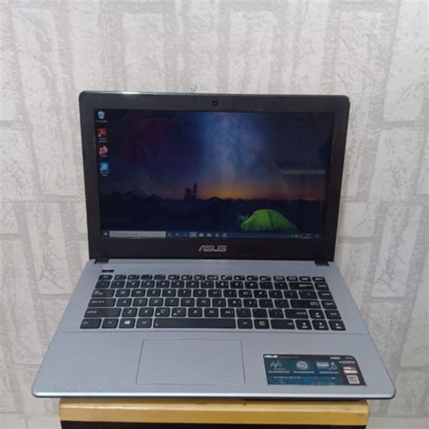 Jual Laptop Asus X450ca Intel Celeron Hd Graphics Mulus Silver Shopee Indonesia