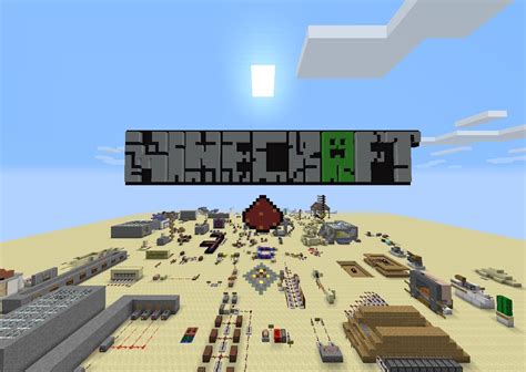 Minecraft 1.8.8- Redstone Creations- V9.11 Minecraft Map