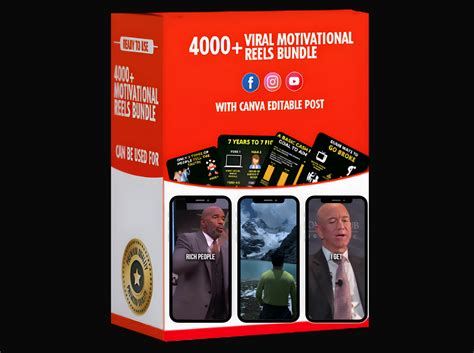 Motivational Reel Bundle 4000 Ready Made Reels