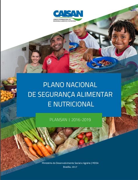 II Plano Nacional de Segurança Alimentar e Nutricional 2016 2019