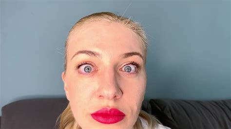 Blonde Opens Her Natural Blue Eyes Wide Katya Superb Clips4sale