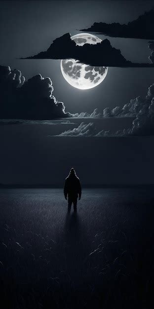 Premium Ai Image Stormy Night