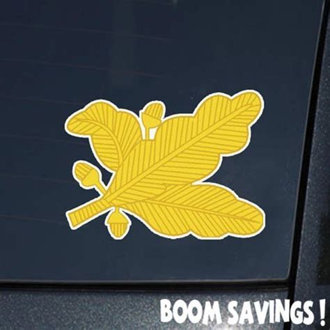 US Navy Branch Insignia Supply Corps Gold () 6" Decal Sticker - Exterior