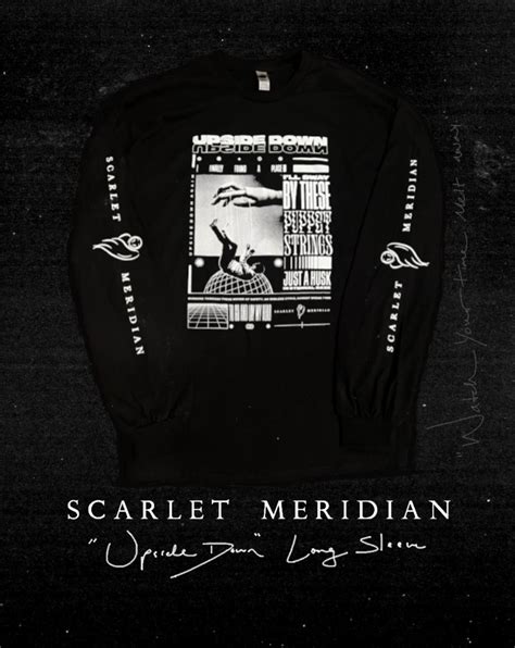 Scarlet Meridian Upside Down Graphic Long Sleeve Scarlet Meridian