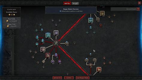 Skill Tree Respec Skill Points And Gold Cost Preview Coming To Diablo 4