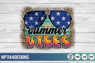 Summer Vibes Sublimation Png Graphic By Np Designs Creative Fabrica