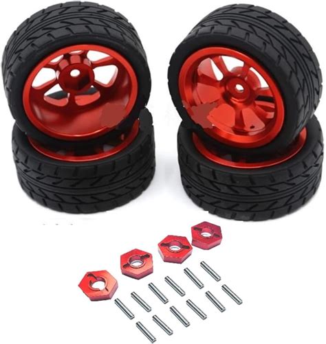 Amazon ZDingTech Upgrade Metal Wheels Tires For 1 14 MJX Hyper Go