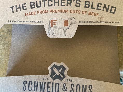 Beef Burgers Fresh Ground Butcher S Blend Schweid Sons Nutrition