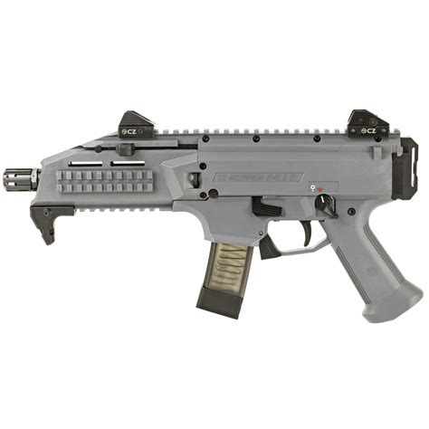 CZ USA Scorpion EVO 3 S1 9mm Pistol Battleship Grey 91356 City