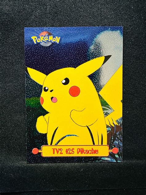 Topps Pokemon Tv Animation Edition Series Foil Tv Pikachu Puzzle