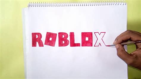 How To Draw A Roblox Logo