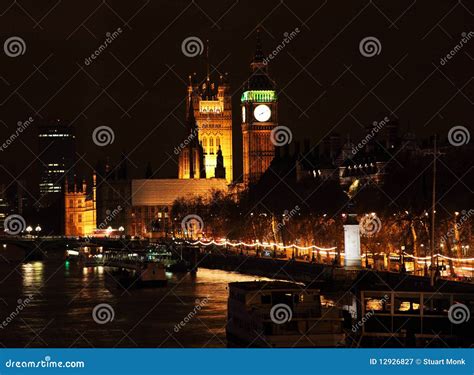 Parliament at night stock image. Image of government - 12926827