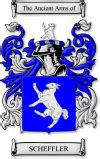 Scheffler coat of arms / Scheffler Family Crest