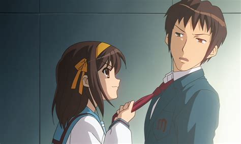 Haruhi And Kyon Kiss Manga