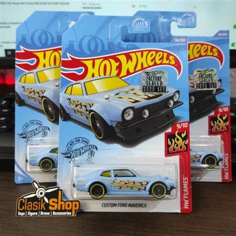 Jual HOT WHEELS KMART Custom Ford Maverick Blue RECOLOR FACTORY SEALED Shopee Indonesia
