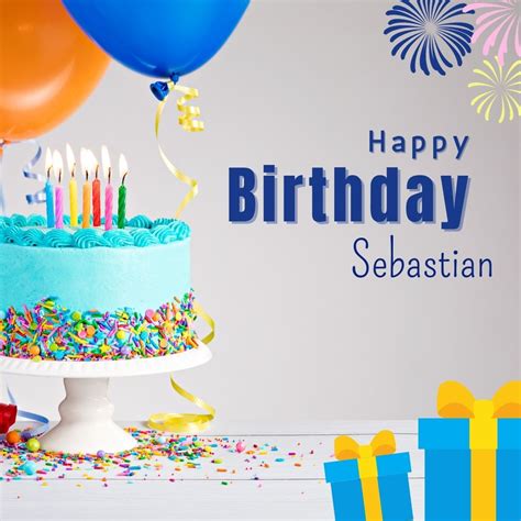 100 Hd Happy Birthday Sebastian Cake Images And Shayari