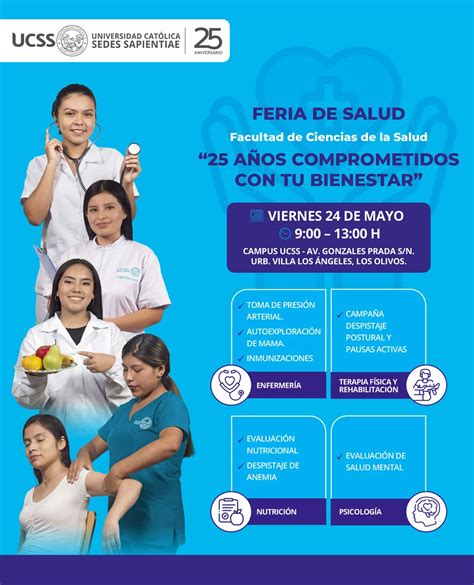 Feria De Salud A Os Comprometidos Con Tu Bienestar