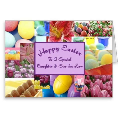 Happy Easter Daughter And Son In Law Holiday Card Zazzle