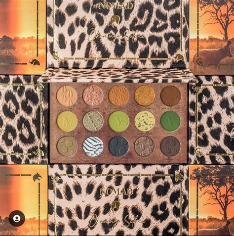 Nomad Cosmetics Okavango Safari Palette