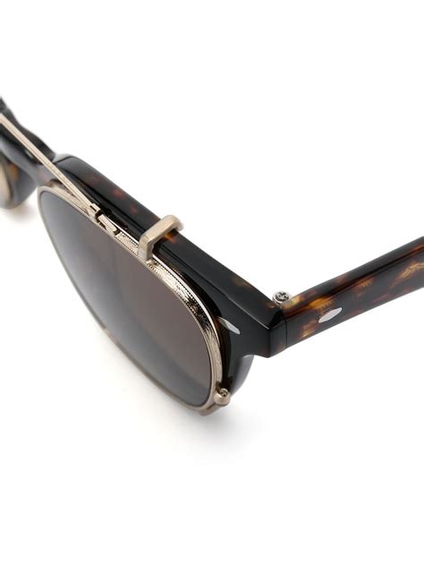 Oliver Peoples Lentes De Sol Con Micas De Clip Farfetch