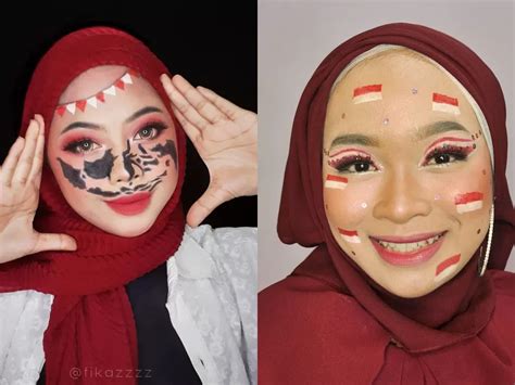 Contoh Make Up Agustus Bertema Kemerdekaan Indonesia Unik