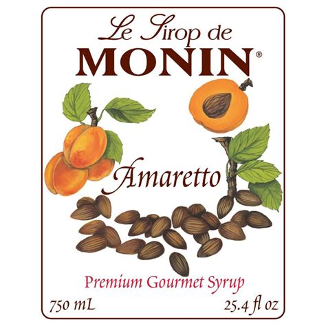 Sirope De Amaretto MONIN 750 ML MONIN The Coffee Break