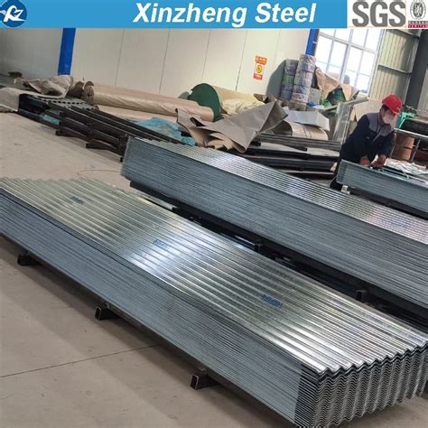 4X8 Gi Corrugated Zinc Roof Sheets Metal Price Galvanized Steel Roofing