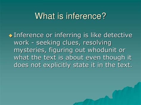 inference  powerpoint    id