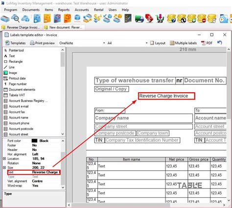 Reverse Charge Invoice Instruction Manual