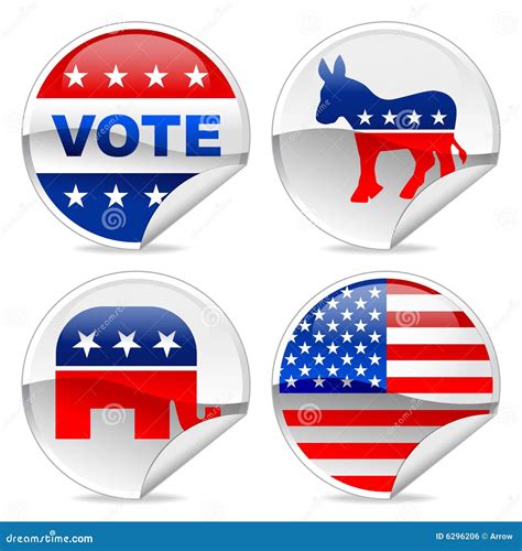 Election Stickers Editorial Photo Illustration Of Internet 6296206